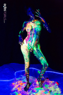 Black Light Body Art